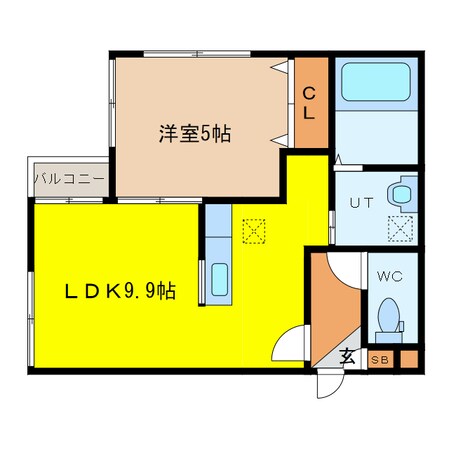 アトラス恵庭の物件間取画像